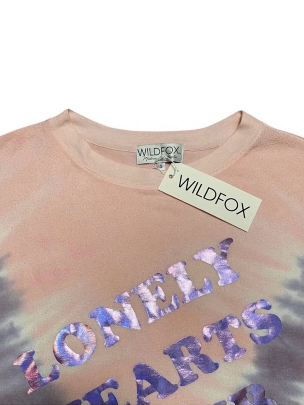 Wildfox, Pizza Never Lies, Roadtrip Sweatshirt, Oversized Sweatshirt, Graphic S - Picture 5 of 12